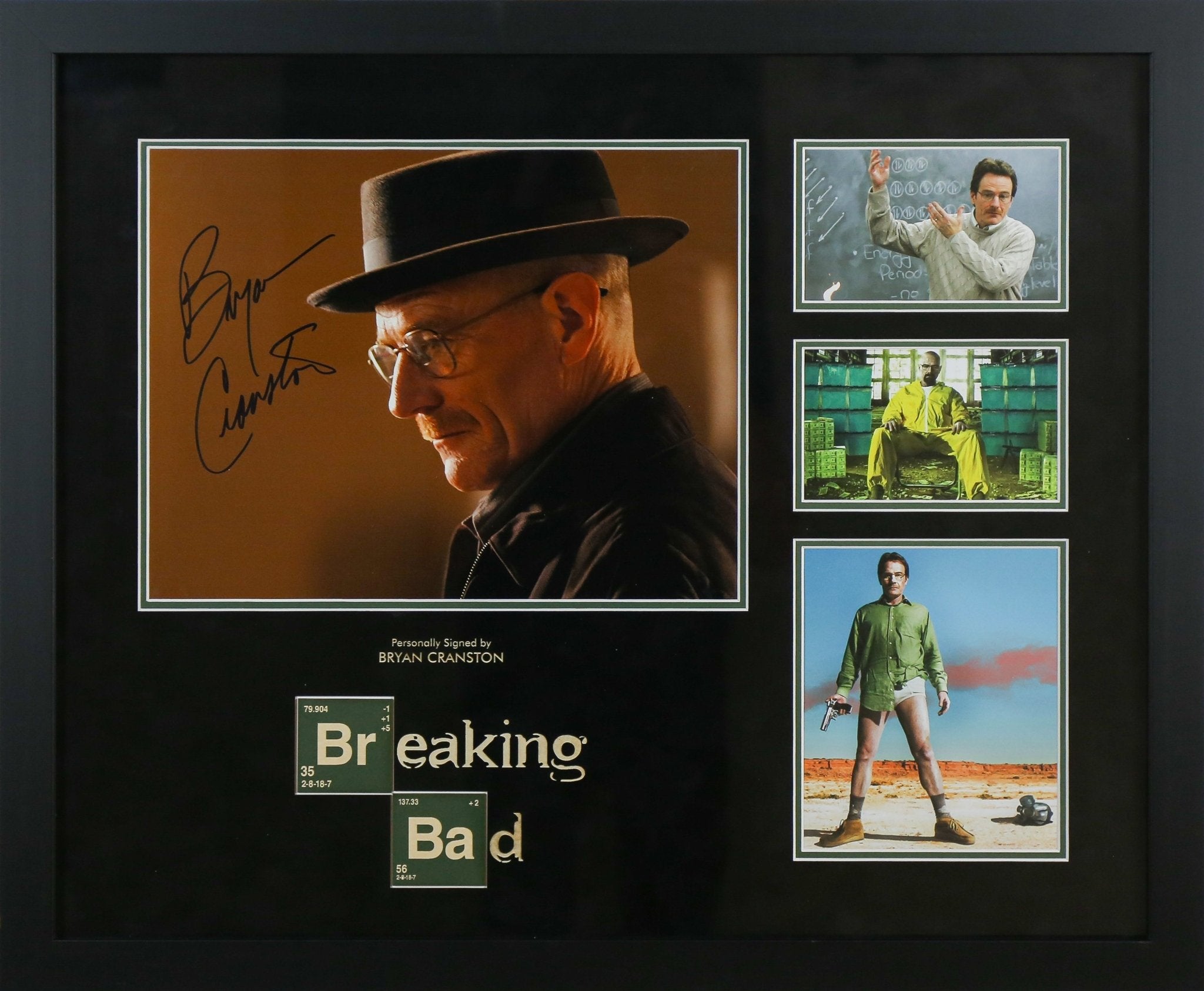 Bryan Cranston Signed Breaking Bad 12x8 Photograph Framed Display - Memorabilia Framers Shop